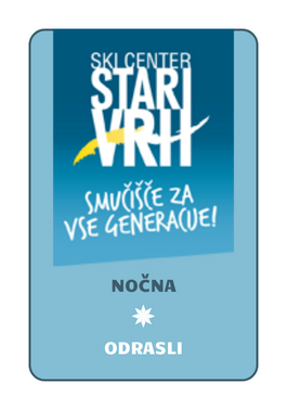 Nočna vozovnica (odrasli)
